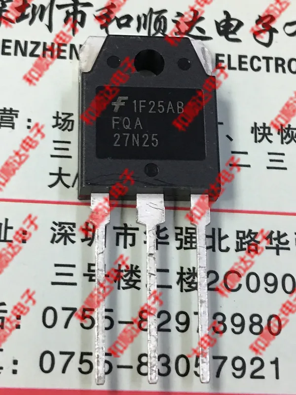 10 шт./лот FQA27N25 спот TO-3P 250V 27A