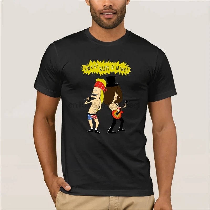 Милая футболка с круглым вырезом и надписью Beavis and Butthead|Футболки| |
