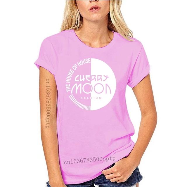 New 2021 Cherry Moon Belgian House Techno Music club-life T-SHIRT Unisex S - XXL Pink