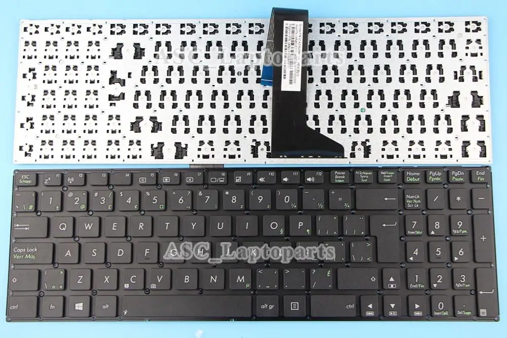 Новая канадская клавиатура с французской клавиатурой для ноутбука Asus X550VC X550VL X550W