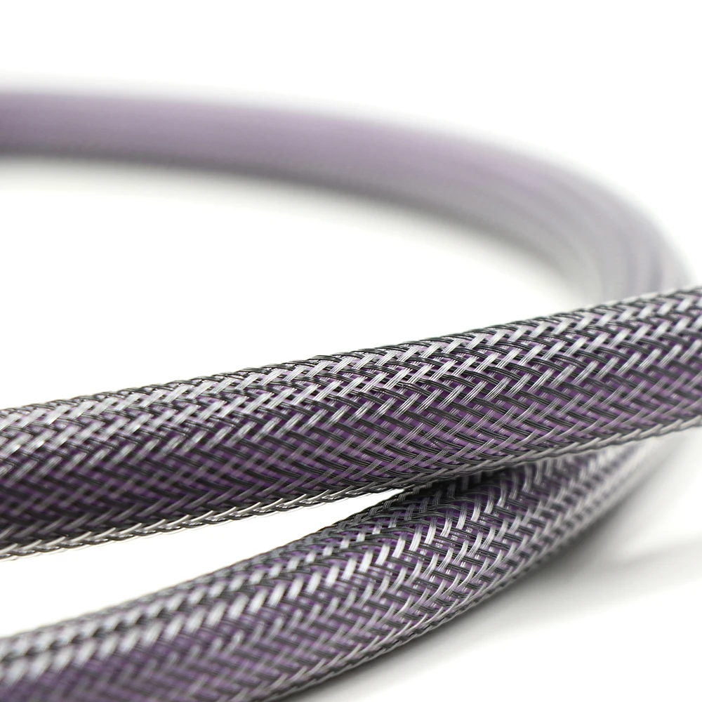 Premium UK Power Cable with Carbon Fiber IEC Plugs