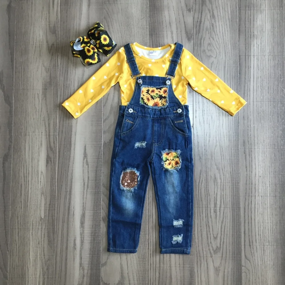 sunflower jean overalls