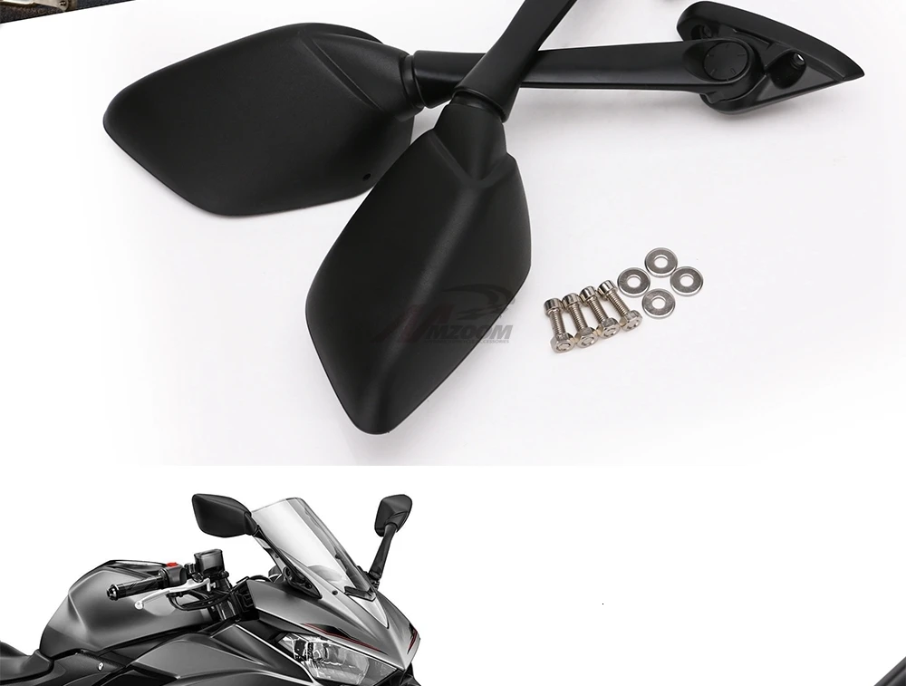 Боковые зеркала для мотоцикла, зеркала заднего вида для Yamaha YZF R3 R25 YZF-R3 YZF-R25