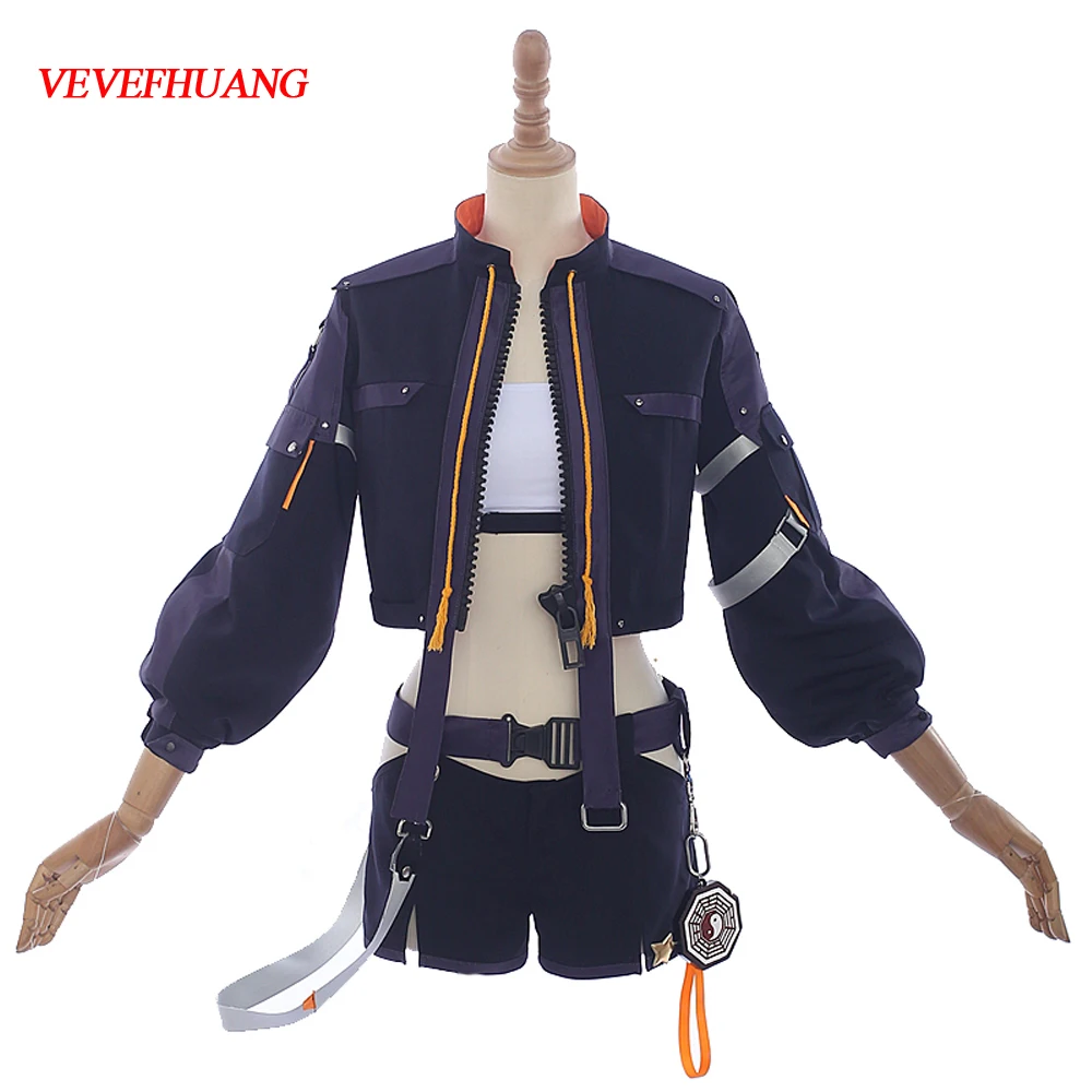 VEVEFHUANG Anime The Touhou Project Kirisame Marisa Cosplay Costume Halloween Uniform for Women gift Cosplay Costume Daily Suit