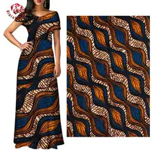 Анкара африканская ткань из полиэстера с восковой печатью африканская ткань Анкара для шитья 6 ярдов/партия африканская ткань для вечерние платья FP6233