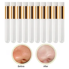 10 шт., средство для удаления черных пор в носу, глубокое очищение, кисти для женщин и девочек, средство для ухода за кожей