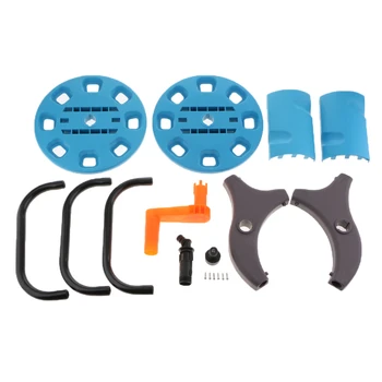 

4.90inch Garden Hose Reel Cart Water Pipe Holder Portable 2-Wheel Trolley