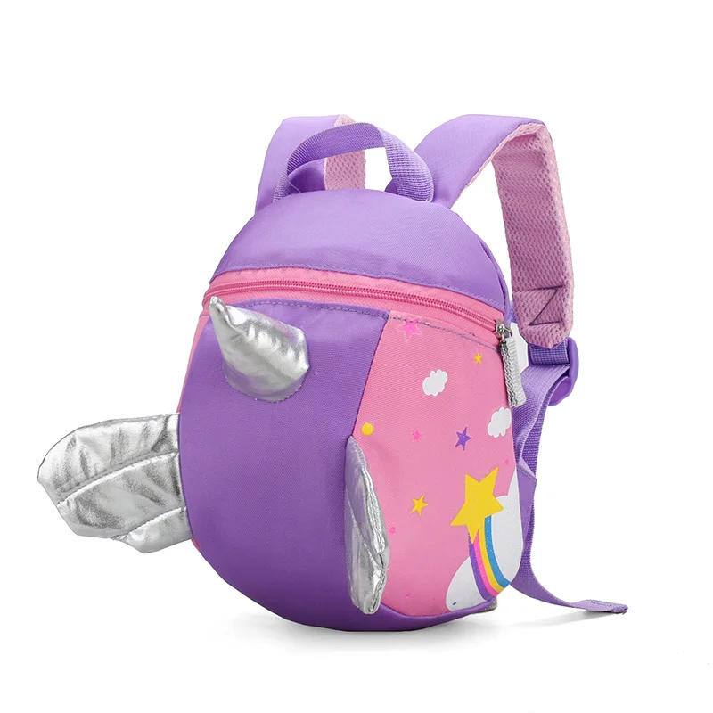 

Unicorn Pony Anti Lost Backpack Baby Early Childhood Classes Kindergarten Backpack