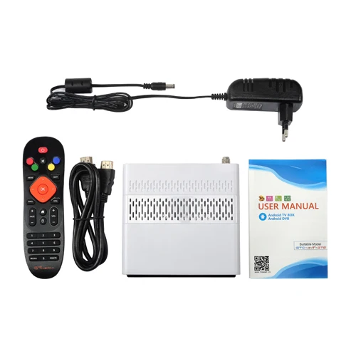 GTS TV BOX Freesat GTmedia GTS Android 6,0 Смарт ТВ BOX Amlogic S905D комбо DVB-S2-цифра спутниковый телевизионный ресивер 2G/8GB BT4.0 ТВ коробка бразильский IP ТВ - Цвет: GTS TV BOX