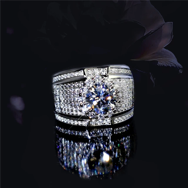 Full Eternity Platinum Diamond Wedding Ring for Women JL PT RD RN 9274