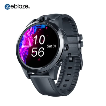

Zeblaze THOR 5 PRO Ceramic Bezel 3GB+32GB 800mAh GPS Watches Gift Leather Straps Dual Cameras 4G Smart Watch for IOS & Android