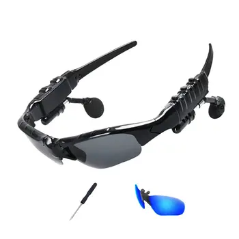 

Wireless Glasses Headset 5.0 Earplugs In-Ear Stereo Listening Sunglasses Wireless Sports Polarized Sunglasses