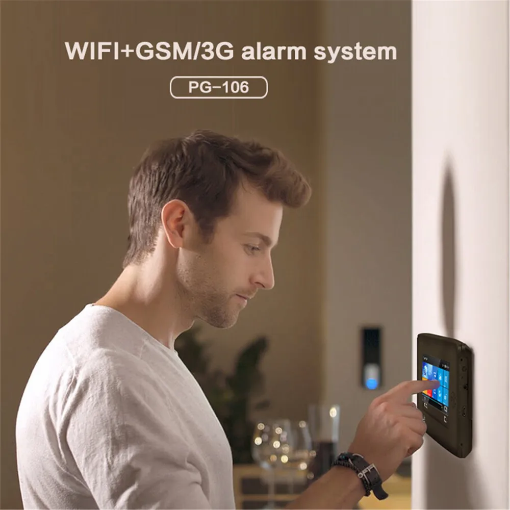 YAOSHENG PG 106 3G GSM WIFI GPRS беспроводной 433 МГц Умный дом Охранная сигнализация Система s