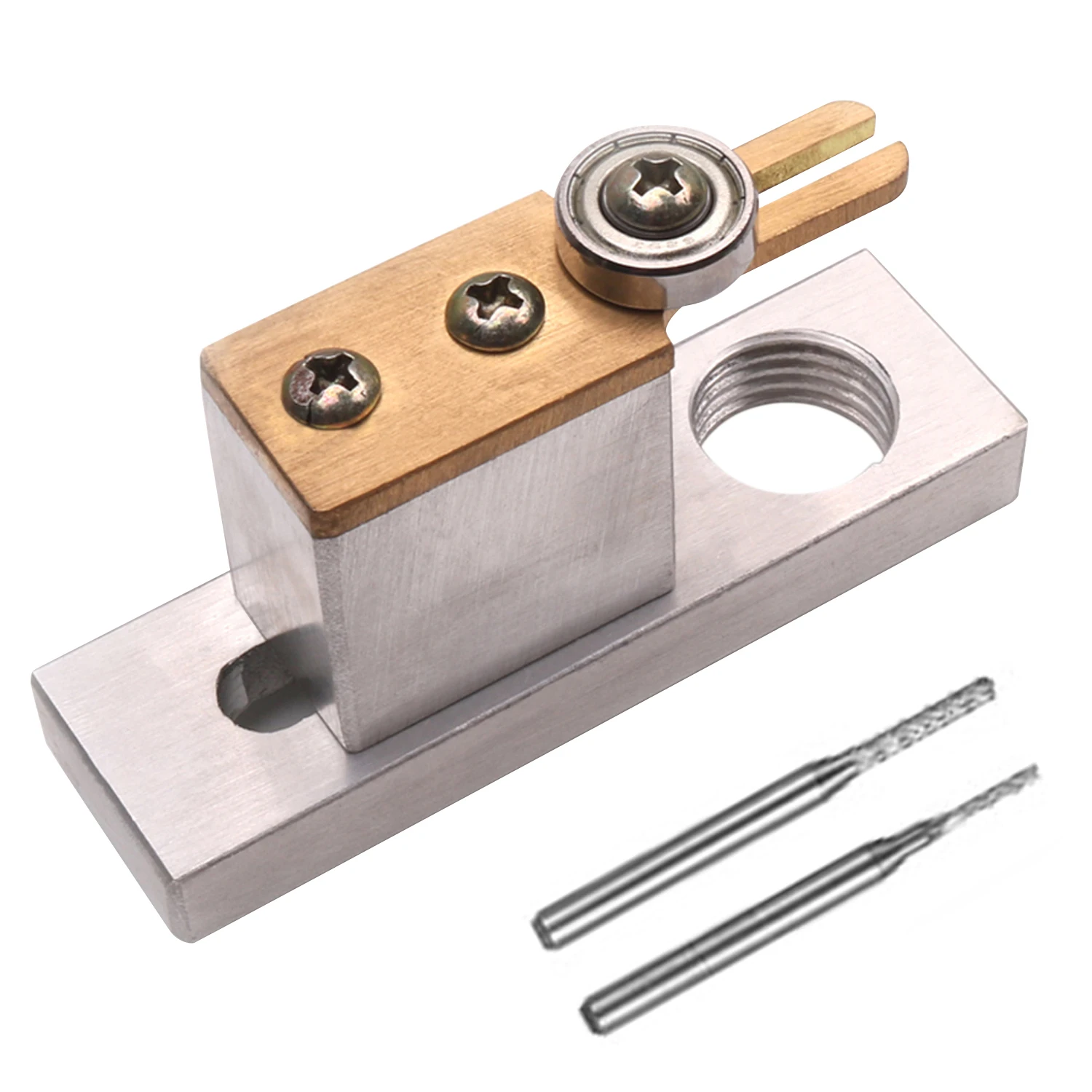 

Violin Cellow Making Tools Electric Purfling Groove Cutter Luthier Tool Accessories with Two Miling Cutters Fiddle accessories