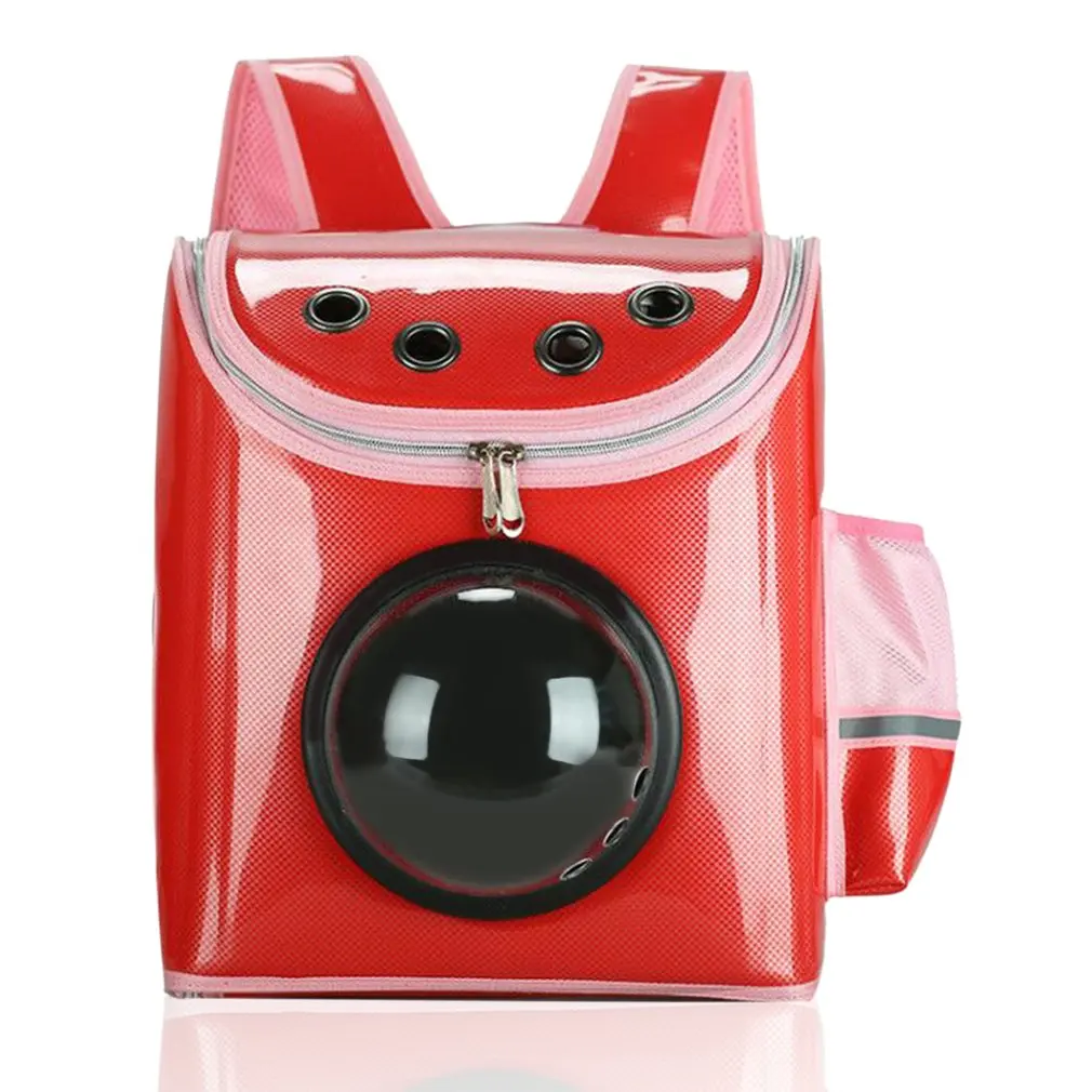 

Cat Dog Outdoor Package Bag Puppy Backpack Pet Travel Carrier Portable Pet Carrier Space Cabin Shaped Breathable Pet Carrier