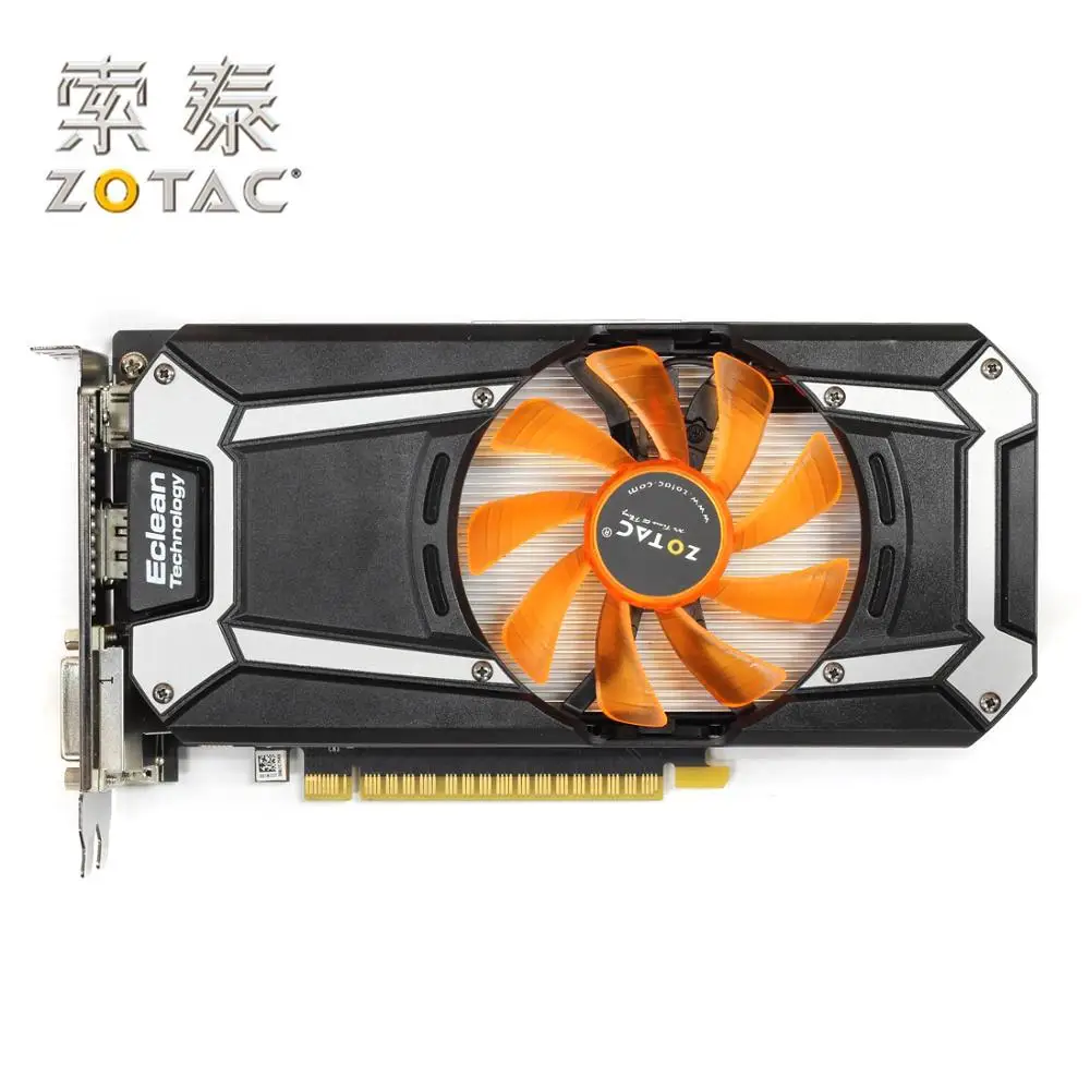 Видеокарта ZOTAC GTX 750 1 ГБ 128 бит видеокарты GDDR5 карта графического процессора для