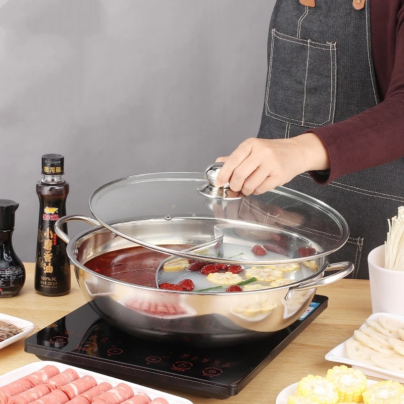 Уникальный традиционный китайский кастрюля для вкусных продуктов из