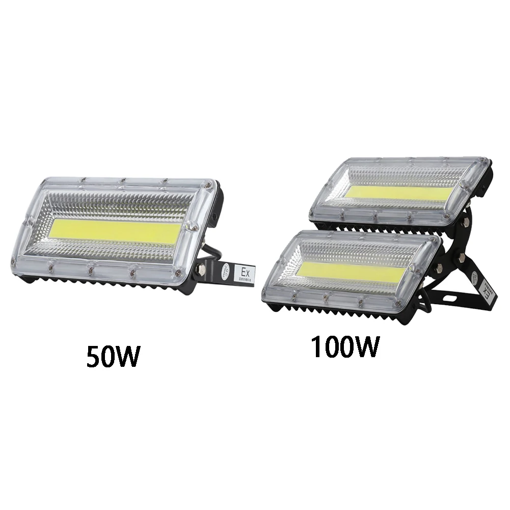 50 Вт 100 Вт прожектор алюминиевая конструкция Прочный Сад Открытый водонепроницаемый модуль светодиодный прожектор Широкий Угол супер яркий гараж