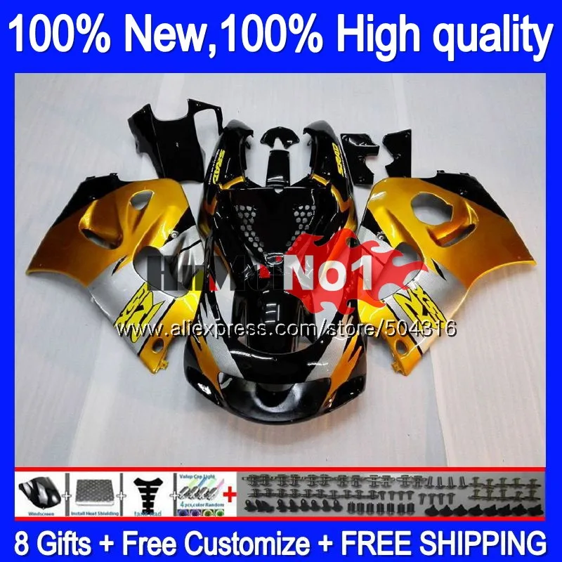 Корпус для SUZUKI SRAD GSXR 750 600 фотобледно-золотой черный 11MC.2 GSXR750 1996 1997 1998 1999 GSXR600 96 97 98 99