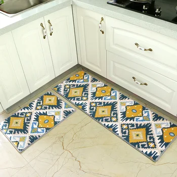 

Yellow Kitchen Rugs Geometrical Carpet Rug For Kitchen Floor Small Carpet For Bedroom Rug Moroccan Welcome Mats For Front Door