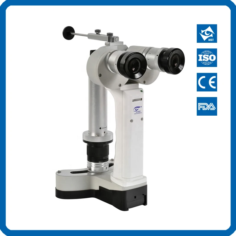 

optical and ophthalmic handheld LED portable Slit lamp microscope ML-5S1