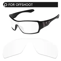 Кристально чистые Сменные линзы для offfshoot солнцезащитные очки Рамка для защиты 100% UVA и UVB