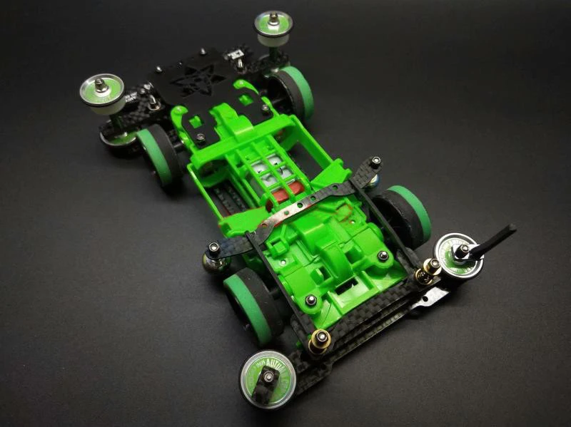 Tamiya мини подвеска 4WD модель автомобиля пружина FRP передний задний тормоз MSL шасси