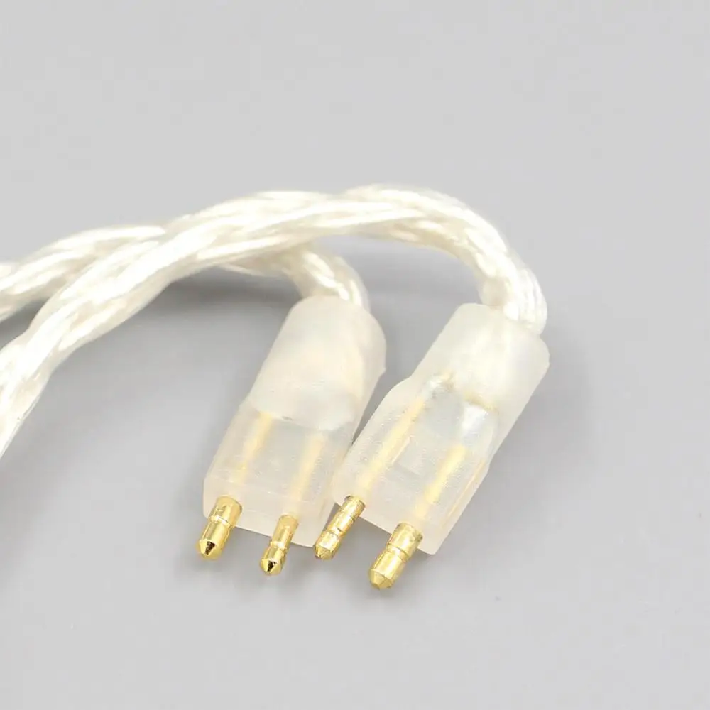 LN007205 16 Core OCC Silver Plated Headphone Earphone Cable For Fitear To Go 334 private c435 Jaben F111 MH333 223 22