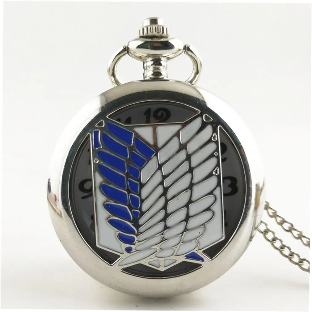 

Flying Freedom Angel Vintage Antique Round Dial Quartz Pocket Watch Necklace Pendant Clock for Mens Womens Best Gifts