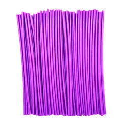 Motorcycle Wheel Rim Spoke Wrap Kit Skin Cover - 72 - Piece Set (Purple)