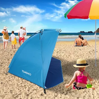 TOMSHOO Ultralight Camping Tent OutdoorBarraca Sports Sunshade Tent for Fishing Picnic Beach Park Barraca Anti-mosquito Tents 1