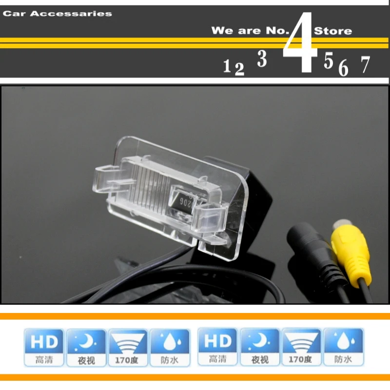 Car Camera For Mercedes Benz MB A Class W169 High Quality Rear View Back Up Camera For PAL To Tuning   CCD + RCa (4)