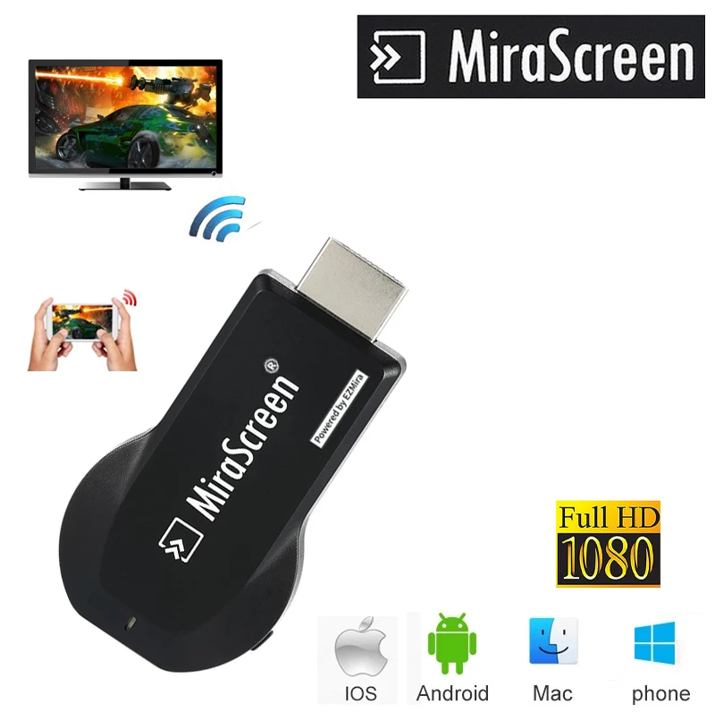 1080P TV Stick M2 Plus HDMI-compatible M2 Pro WiFi Display TV Dongle Receiver With DLNA Miracast For IOS Android AnyCast