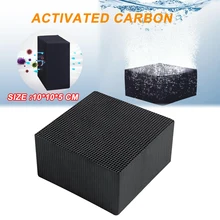 5X10X10 см Черный аквариум очиститель воды экологически чистый аквариум сильная фильтрация поглощение воды Purofier 3
