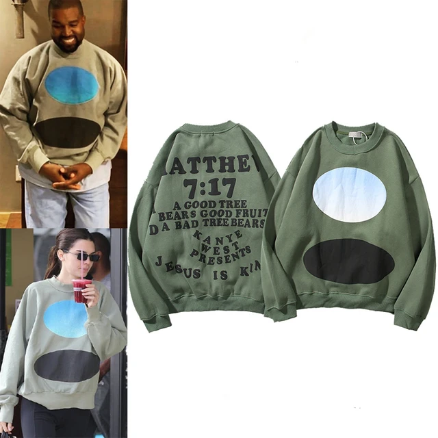 Kid Cudi Kanye West KIDS SEE GHOSTS Sweatshirts 1
