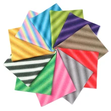 20*34 см полоса градиентного цвета мелкие блестки искусственная синтетическая кожа для DIY ручной работы серьги для дома Events1Yc8037