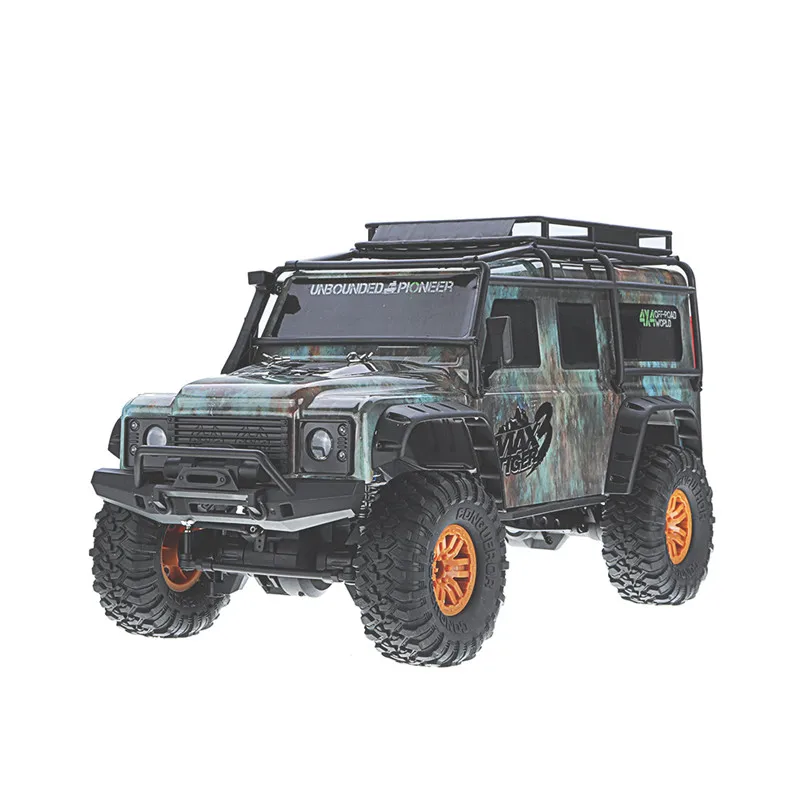 ZP1001 1/10 2,4G 4WD Rc автомобиль 2 Аккумуляторы для игрушек пропорциональное управление ретро автомобиль W/светодиодный светильник RTR модель дистанционного управления детские игрушки