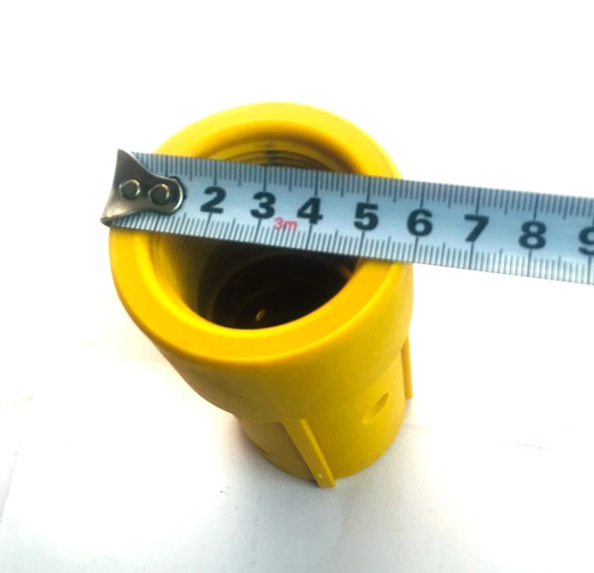 HOLDWIN нейлоновая насадка держатель для подключения 1 1/" пескоструйная насадка и 48 мм струйный шланг