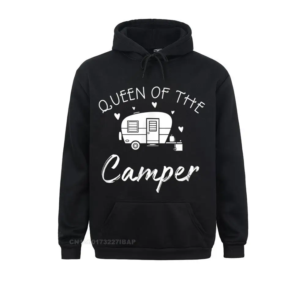 thumbnail image 1 of Reina de la caravana RV Camper Road Trip Camisa Sudadera con capucha DÍA DE AÑO NUEVO Moda Manga Sudadera de manga larga para adultos Capuchas de High Street, 1 of 4