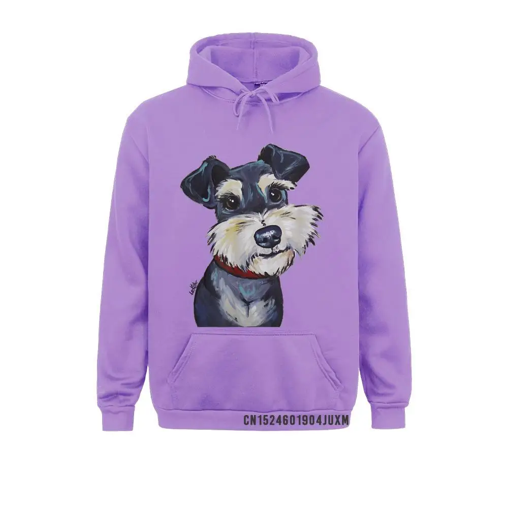 Schnauzer T-Shirt__557 Hoodies for Students Normal Sweatshirts Summer 2021 Newest Sportswears Long Sleeve Schnauzer T-Shirt__557purple