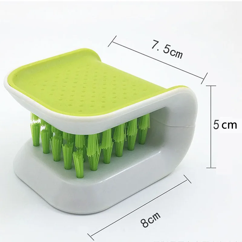 HOT Creative Knife and Fork Cutlery Pan Dish Bowl Brush With Detergent Tank Kitchen Clean Tools Washing brush