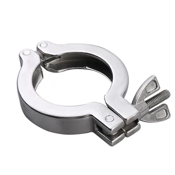 

304 Stainless Steel Vacuum Clamp Quick Assembly Equipment Bracket Accessories Fluorine Rubber O-ring KF1016 25 40 5063