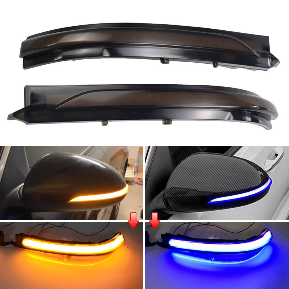 

Superb LED Dynamic Turn Signal Light Side Rear-View Mirror Light For Kia Optima K5 TF 2016 2017 2018 2019 Yellow Blue White
