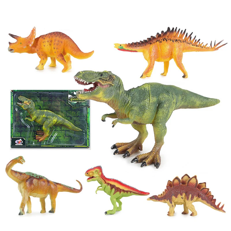 Dinosaurios мир в статическом состоянии пластиковая твердая игрушка модель