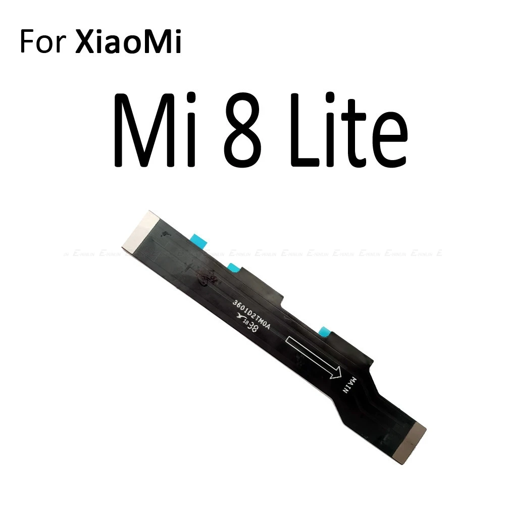 Новая основная плата Материнская плата ЖК-дисплей Разъем гибкий кабель для Xiaomi Mi 8 SE A2 Lite PocoPhone F1 RedMi S2 6A Note 6 7 Pro - Цвет: For XiaoMi Mi 8 Lite
