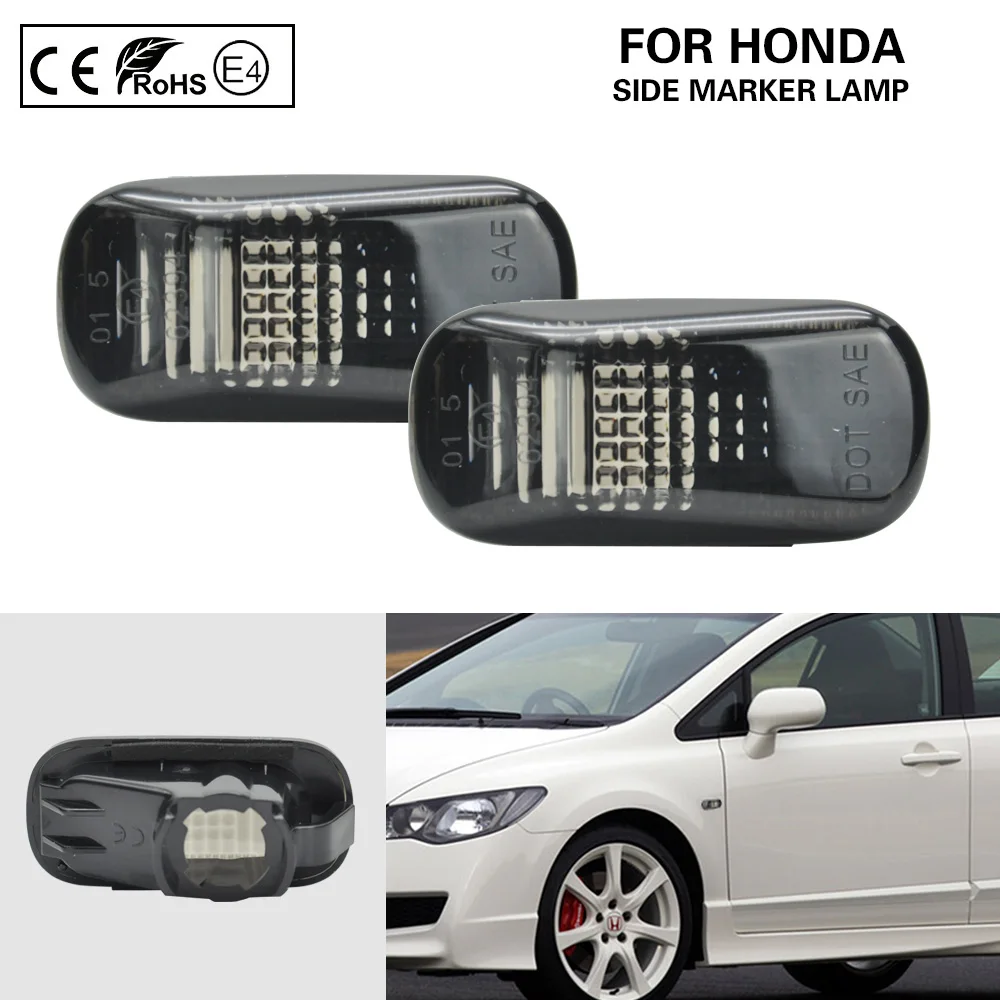 Светодиодный габаритный фонарь для Honda Accord Civic Jazz Stream odysey OEM боковой