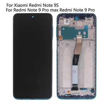 

Original For Xiaomi Redmi Note 9S LCD Display Touch Screen Digitizer For Redmi Note 9 Pro max Redmi Note 9 Pro LCD Display 6.67"