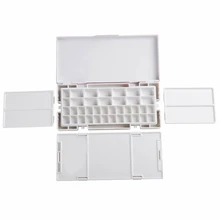 Увлажняющая цветная коробка для воды с защитой от протечек увлажняющая коробка для рисования 38 цветов