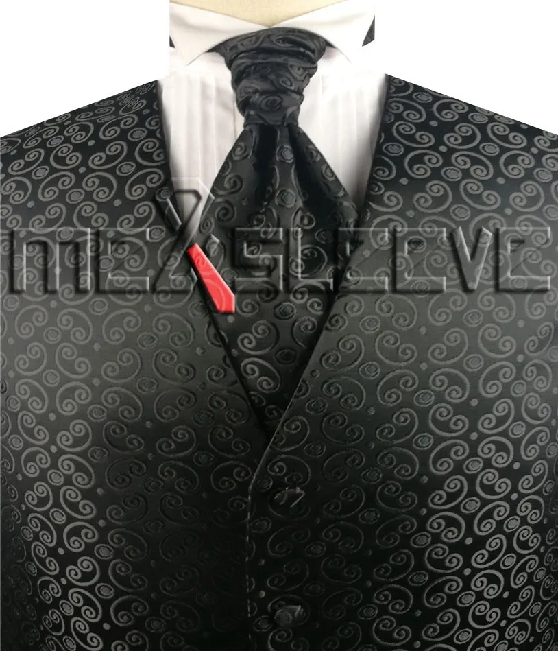 Мужская мода на заказ костюм жилет набор