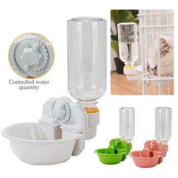 

Pet Dog Automatic Water Drinking Bottle Hanging Large Capacity ABS Pet Dog Puppy Feeding Bowl Pet Dog Supplies